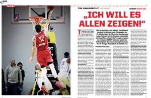 Tim Ohlbrecht wird im BASKET-Interview über seinen turbulenten Sommer sprechen.