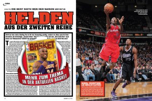 Was zeichnet einen "Best Sixth Man" aus? Wer sind die besten Bankspieler der NBA-Geschichte? Die Antworten gibt’s in BASKET 02/2014.