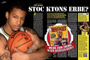 Trey Burke im Rookie-Watch der aktuellen BASKET 02/2014.
