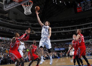 Gegen Houston in All-Star-Form: Dirk legte 38 Punkte und 17 Rebound auf!
