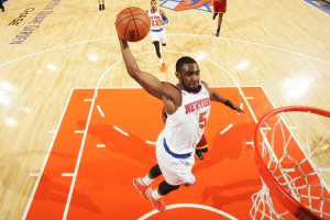 Tim Hardaway Jr. legte gegen Cleveland mit 29 Punkten sein bisheriges Career-High auf.