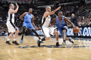 Neben Durant der Sieggarant für OKC gegen San Antonio: Reggie Jackson.