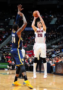Kyle Korver hat nun 105 Spiele am Stück mit mindestens einem erfolgreich verwandelten Dreier absolviert – NBA-Rekord!
