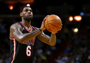 Wird gegen Kevin Durant hoffentlich endlich zeigen, was er kann: LeBron James.