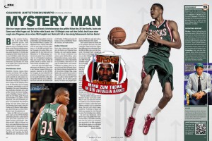 Der "Mystery Man" der Bucks in der aktuellen BASKET 3/14 