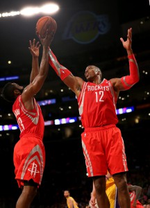 Dwight Howard und James Harden waren beim Sieg der Rockets gegen die Lakers die Sieggaranten.