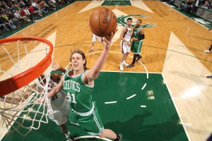 Schaffte gegen Milwaukee sein erstes Double-Double in der NBA: Boston-Rookie Kelly Olynyk.
