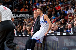 Für Headcoach Brett Brown und Rookie Michael Carter-Williams läuft alles nach Plan.
