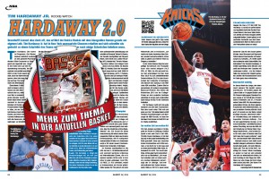 Tim Hardaway Jr. im Rookie-Watch der aktuellen BASKET 04/2014.