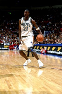 Kevin Garnett kam 1995 direkt von der Highschool (Farragut Career Academy in Chicago, Illinois) nach Minnesota.