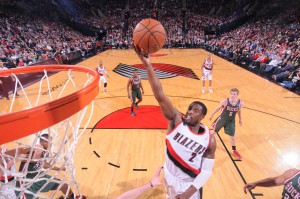 Topscorer gegen Milwaukee: Portlands Shooting Guard Wesley Matthews mit