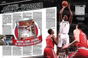 In der aktuellen BASKET 4/2014 gibt es ein Exklusiv-Interview mit Joe Johnson