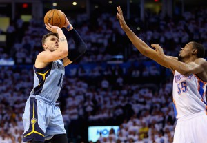 Schoss die Thunder ab: Grizzlies-Scharfschütze Mike Miller.