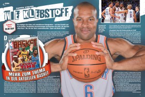 Jedes Team braucht einen "Glue-Guy" wie Derek Fisher. Die Story zum Thema gibt’s in BASKET 06/2014.