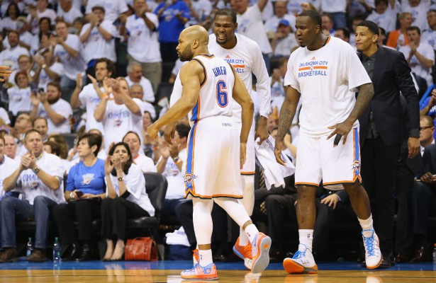 Derek Fisher Memphis Grizzlies v Oklahoma City Thunder – Game Two
