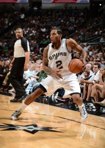 Sieggarant gegen im zweiten Spiel gegen Portland: Spurs-Forward Kawhi Leonard.