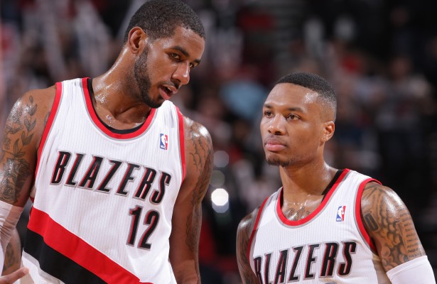 LaMarcus Aldridge und Damian Lillard vs. Memphis Grizzlies