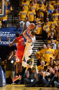 Erzwang mit seinen Warriors ein siebtes Spiel: Steph Curry.
