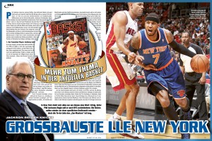 Die Analyse zur Situation in NEw York und den Kampf der Knicks um den Verbleib ihres Superstars gibt’s in der aktuellen Ausgabe BASKET 07-08/2014.