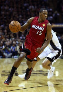 Mario Chalmers kam wegen Foulproblemen nur 17 Minuten zum Einsatz.