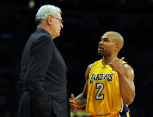 Wieder vereint: Phil Jackson hat Derek Fisher nach New York geholt, als neuen Headcoach.