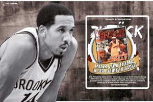 Die Story zu seiner unfassbaren Verletzung und seinem Comeback gibt’s in BASKET 07-08/2014.