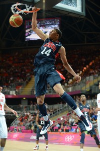 Nachdem Griffin und Love absagten, ist Anthony Davis nun "the Man in the Middle" beim Team USA (Foto: getty).
