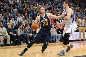 Gordon Hayward spielte seit dem Draft 2010 für Utah.