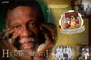 In der aktuellen BASKET 07-08/2014 gibt es den Artikel über Bill Russell.