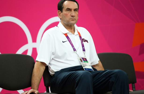 Mike Krzyzewski – Olympics Day 14 – Basketball