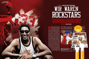 Das Interview mit Scottie Pippen findet ihr in der aktuellen BASKET 09-10/2014.