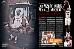 Das Interview mit Ray Allen aus BASKET 09-10/2014.