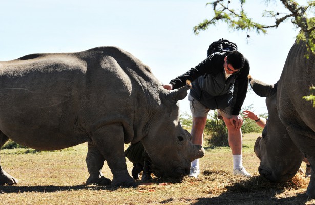 Yao Ming KENYA-AFRICA-CHINA-MEDIA