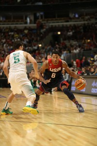 Derrick Rose will mit dem Team USA bei der WM nach Gold greifen.
