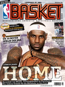 Ab dem 20. August im Zeitschriftenhandel: BASKET 09-10/2014.