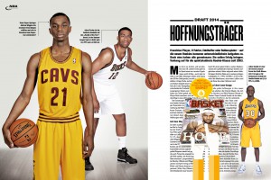 In der aktuellen BASKET 09-10/2014 erfahrt ihr, mit welchen Rookies zu rechnen ist.
