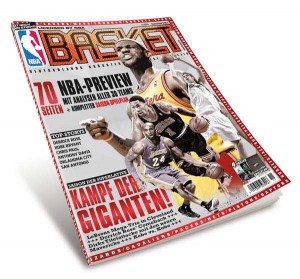 Seit dem 15. Oktobe im Handel: BASKET 11/2014 – das große NBA-Preview-Heft!
