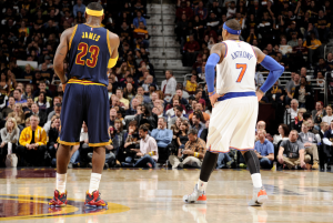 Carmelo Anthony behielt im Superstad-Duell die Oberhand. (Foto: Getty Images)
