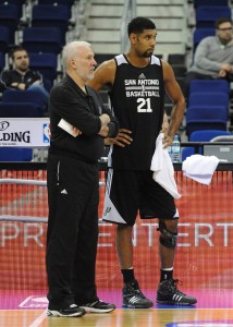 Seit 1997 ein Duo: Tim Duncan und Gregg Popovich (Bilder: Getty Images)