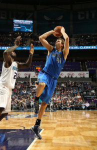 Dirk Nowitzki erzielte alle seiner Punkte für die Dallas Mavericks. (Foto: Getty Images)