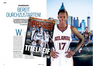 In der neuen BASKET 12/2014, die ab Mittwoch in allen Läden liegt, gibt’s unter anderem eine Story zu Dennis Schröder!