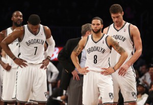 Joe Johnson, Deron Williams und Brook Lopez sollen getradet werden! (Foto: Getty Images)