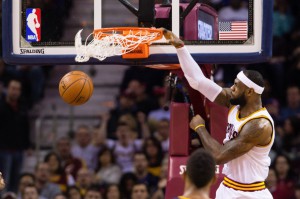 LeBron James traf neun von 15 Würfen. (Foto: Getty Images)