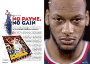 BASKET begleitete Hawks-Rookie Adreian Payne bei seinem Besuch in Berlin. Den Bericht dazu gibt's in der aktuellen Ausgabe 01/2015.