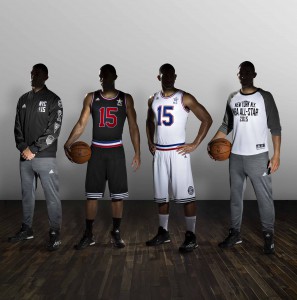 Die neuen All Star-Trikots 2015.