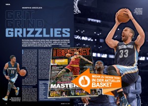 Die Analyse zu den Memphis Grizzlies in BASKET 2/2015.