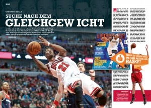 Die Analyse zu den Chicago Bulls gibt’s in BASKET 3/2015.