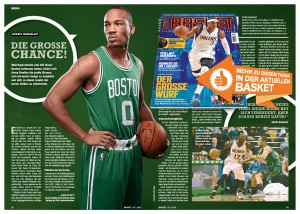 Die Story zu Avery Bradley aus BASKET 3/2015.