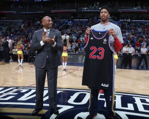 Davis bekam zwar sein All-Star-Trikot, tragen wird er es jedoch nicht … (Foto: Getty Images)