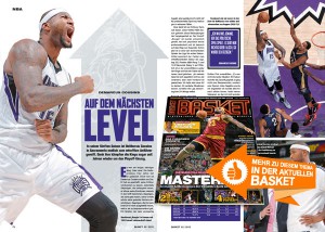 Die Story über "DMC" in BASKET 2/2015.